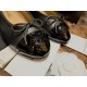 Chanel Classic Black Cowhide and Patent Leather Patchwork Sheepskin