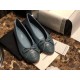 Chanel Blue Ballet Flats