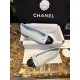 Chanel Haze Blue Petite Sheepskin Ballet Flats