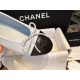 Chanel Haze Blue Petite Sheepskin Ballet Flats