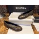 Chanel Original Gold Sponge-Cushioned Cowhide Ballet Flats