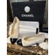 Chanel 3D Embroidered White Ballet Flats