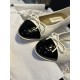 Chanel 3D Embroidered White Ballet Flats