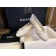 Chanel Customized Imported Elephant-Embossed Cowhide Diamond-Pattern White