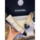 Chanel Lace Alphabet Ballet Flats