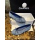 Chanel Denim Print Ballet Flats