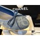 Chanel Denim Print Ballet Flats