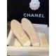 Chanel Pink Wool Ballet Flats