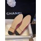 Chanel Dragon Fruit Colored Ballet Flats