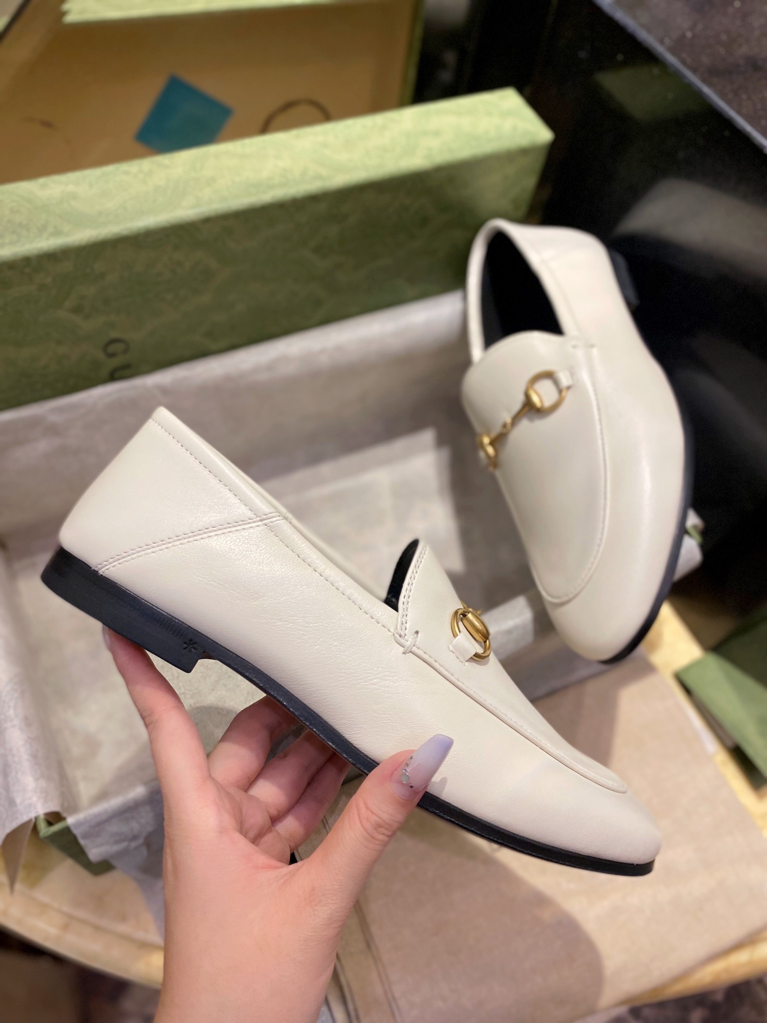 Gucci Horsebit Loafer with Heel