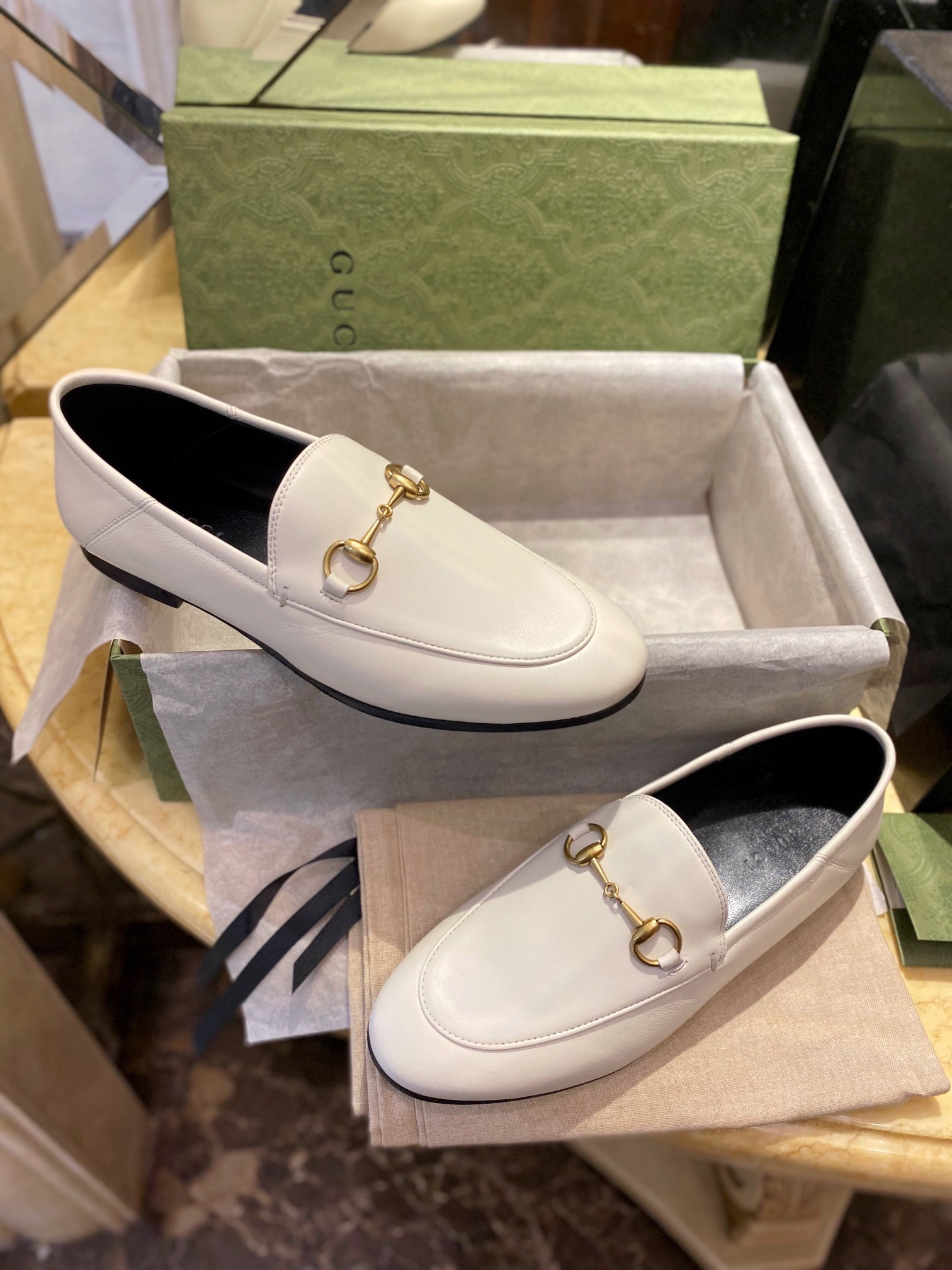 Gucci Horsebit Loafer with Heel