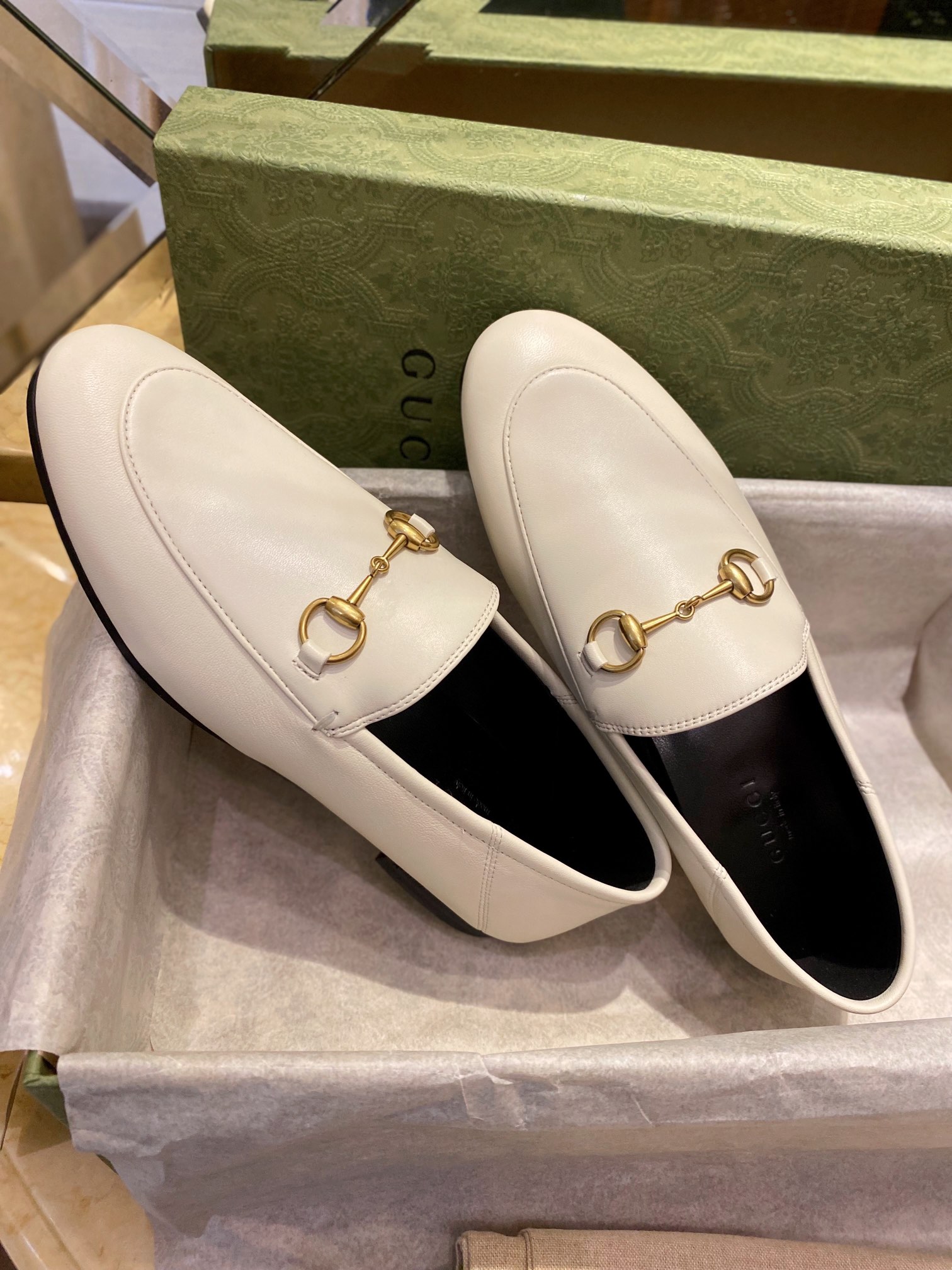 Gucci Horsebit Loafer with Heel