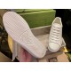 Ace Double G Perforated Pink Tail White Sneakers 