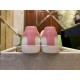 Ace Double G Perforated Pink Tail White Sneakers 