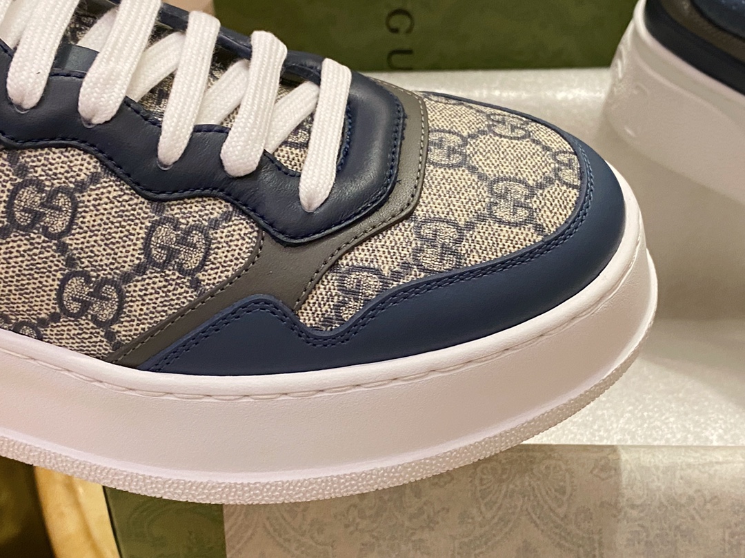  GG Embossed Biscuit Print Sneakers