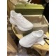 White GG Supreme Canvas Dad Sneakers