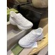 White GG Supreme Canvas Dad Sneakers