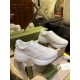 White GG Supreme Canvas Dad Sneakers