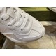 White GG Supreme Canvas Dad Sneakers