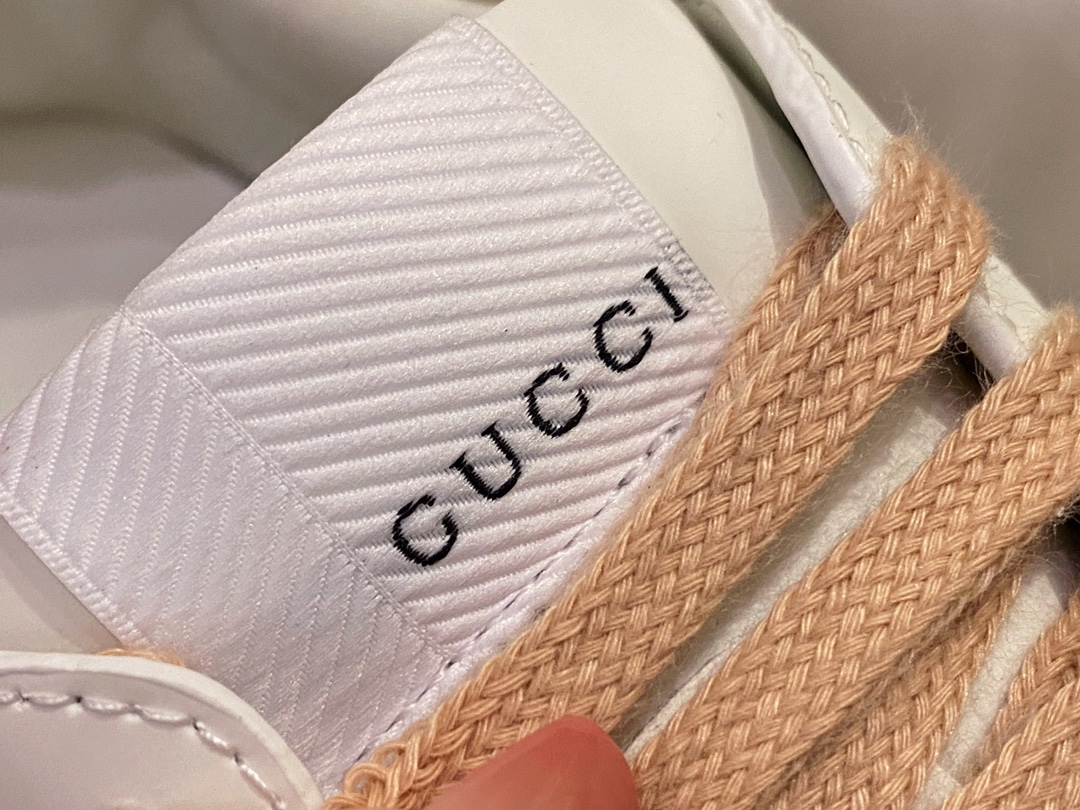 GG Printed Embossed Biscuit Sneakers