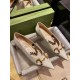 Horsebit Pointed Toe Ballet Flats