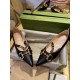 Horsebit Pointed Toe Ballet Flats