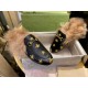 Classic Horsebit Star Bee Fur Loafers