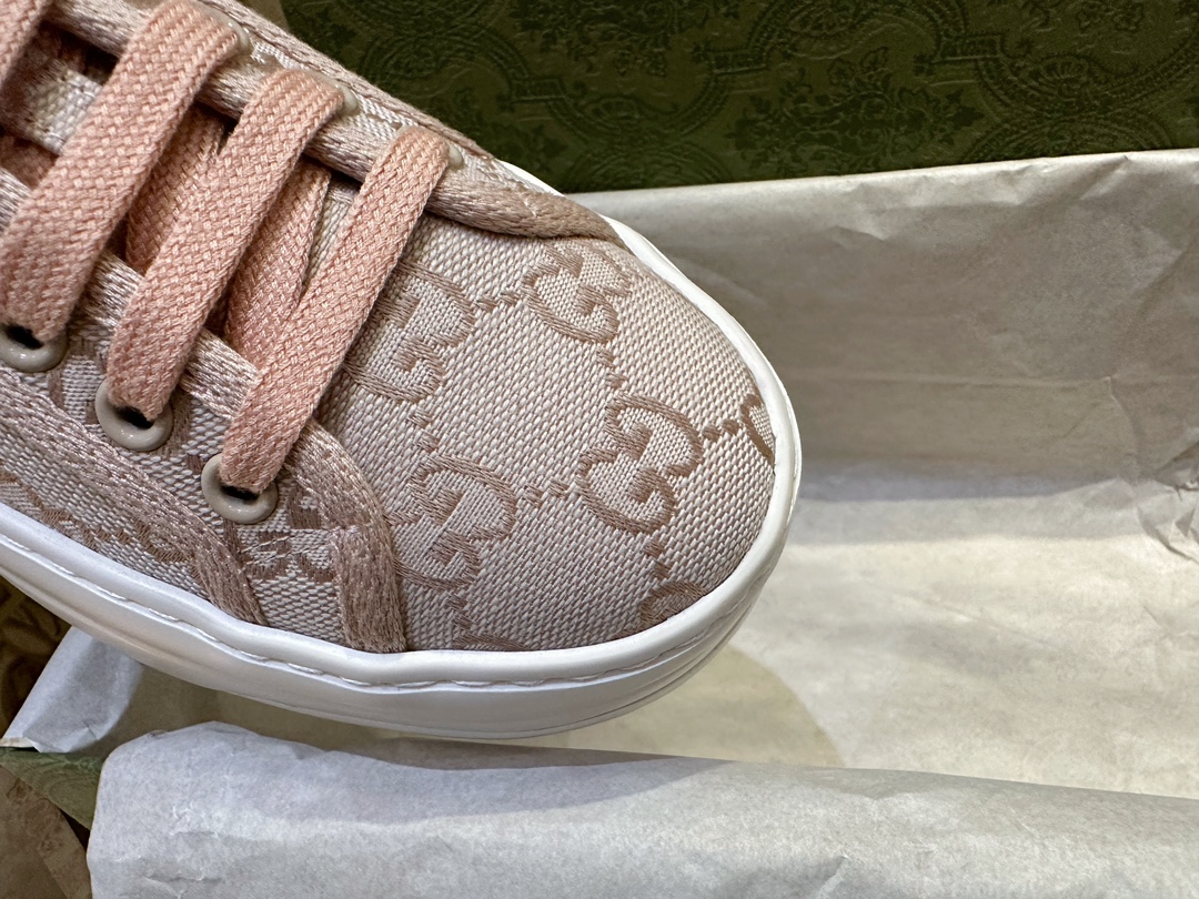 Chunky Sole Monogram Canvas Shoes