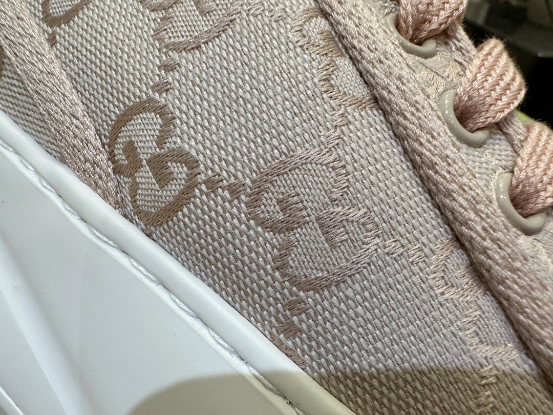 Chunky Sole Monogram Canvas Shoes