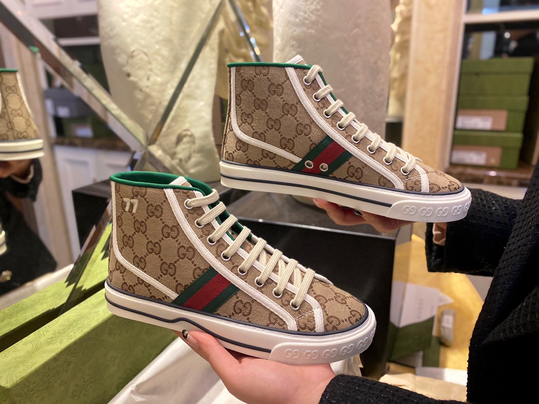 1977 High-Top Monogram Canvas Shoes