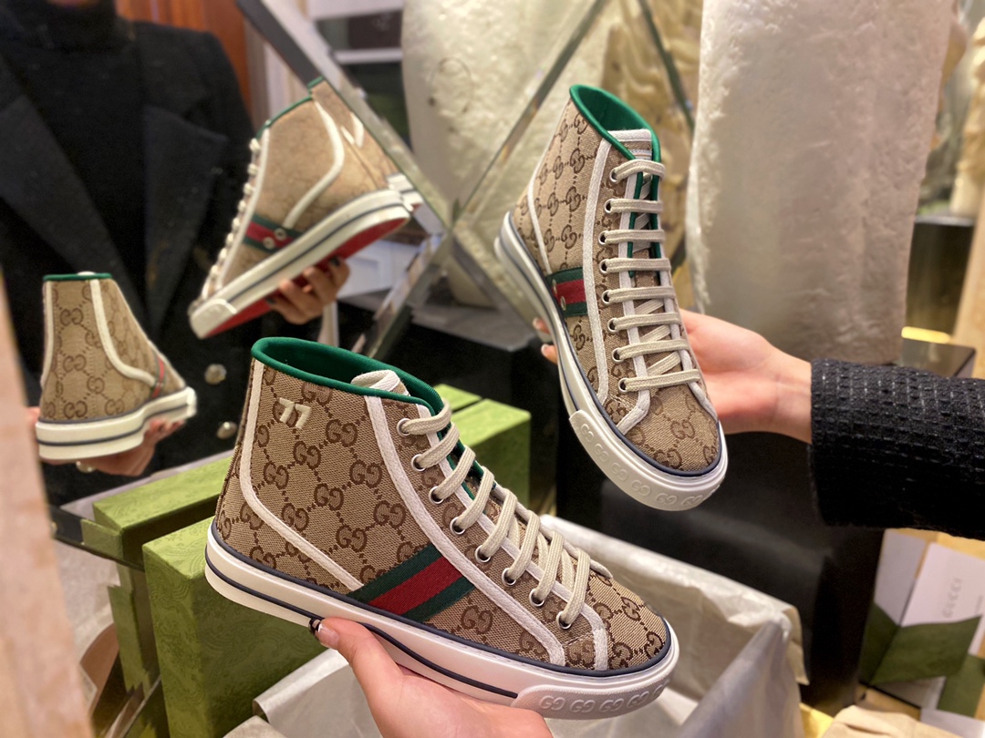 1977 High-Top Monogram Canvas Shoes