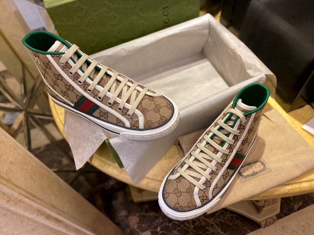 1977 High-Top Monogram Canvas Shoes