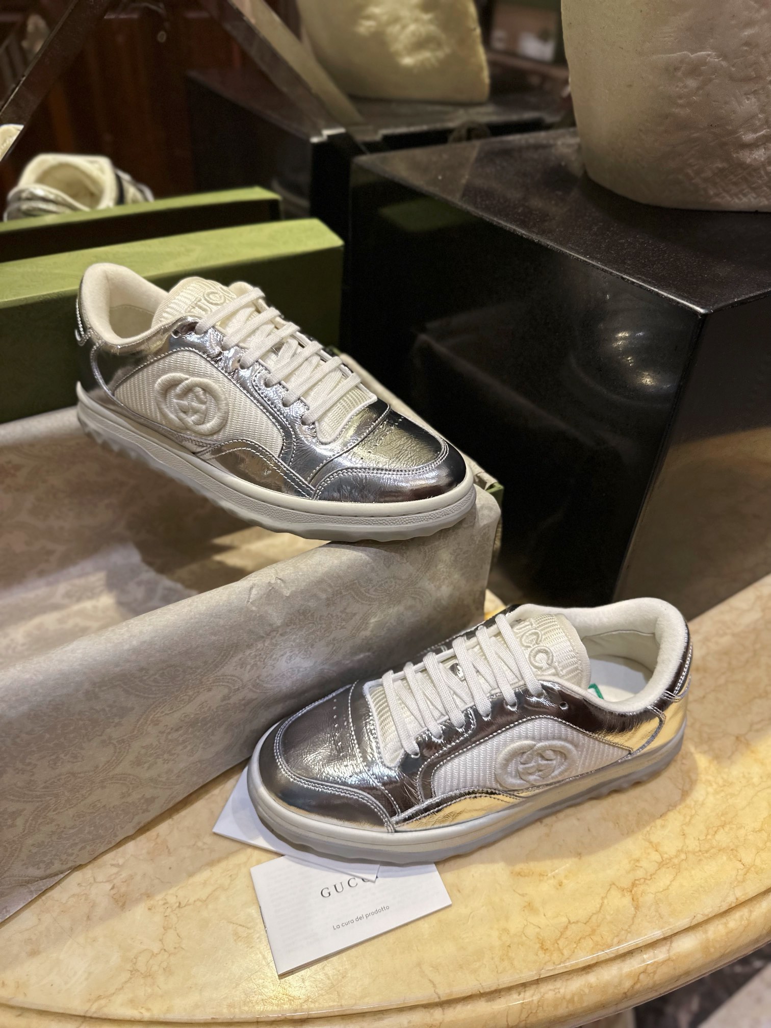 Mac 80 Silver Sneakers