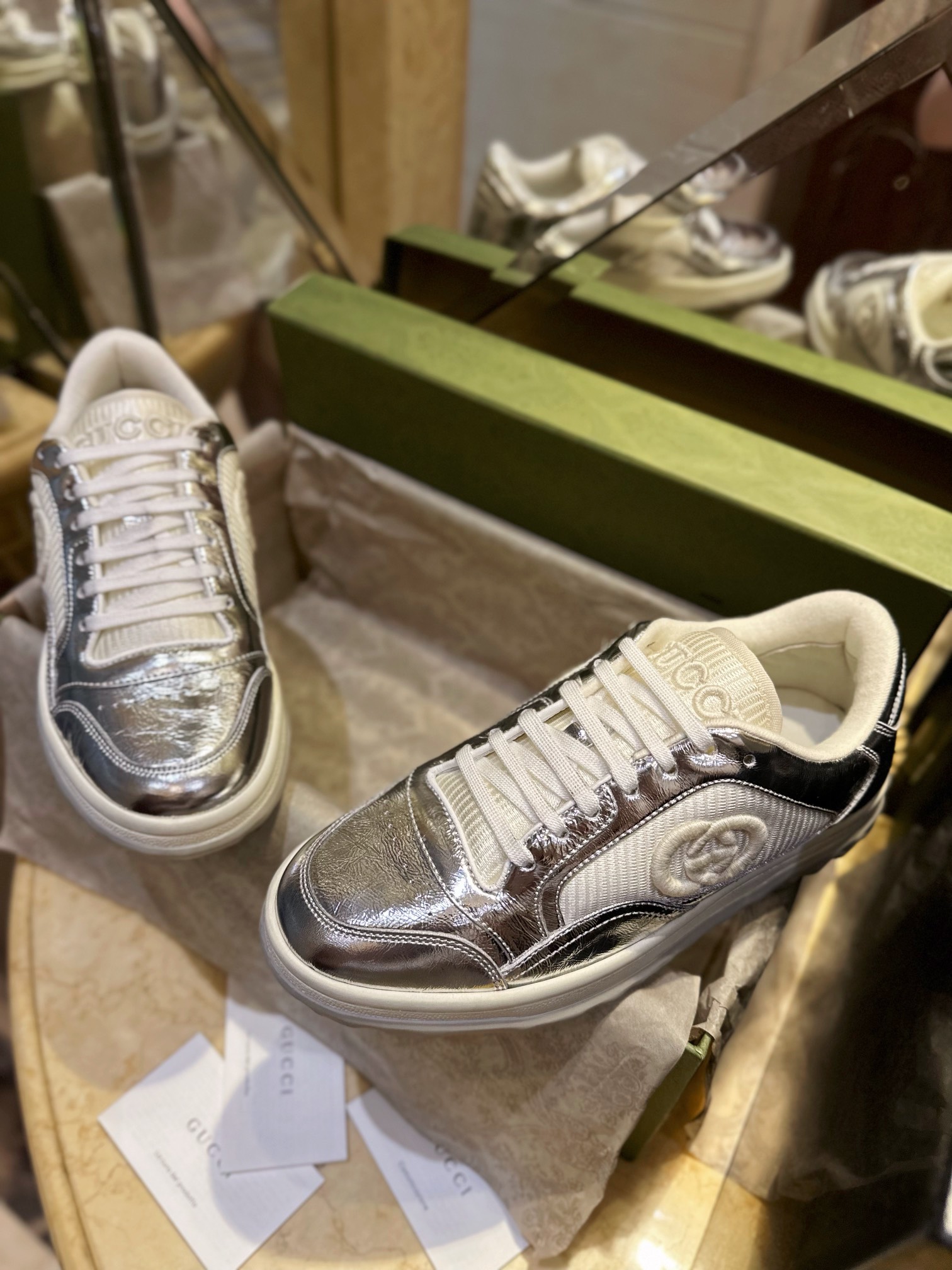 Mac 80 Silver Sneakers