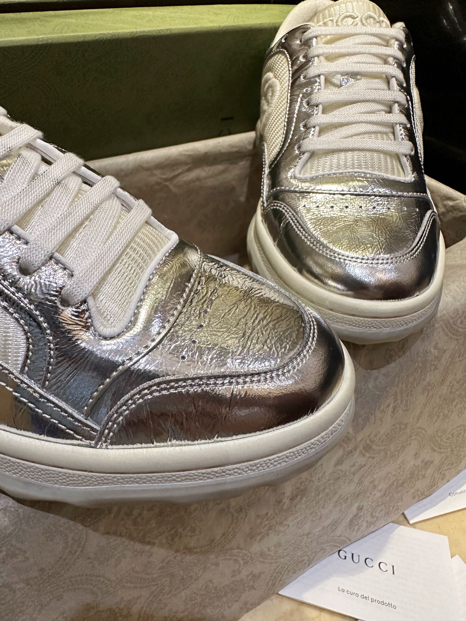 Mac 80 Silver Sneakers