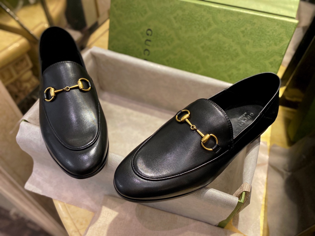 Horsebit Loafer with Low Heel