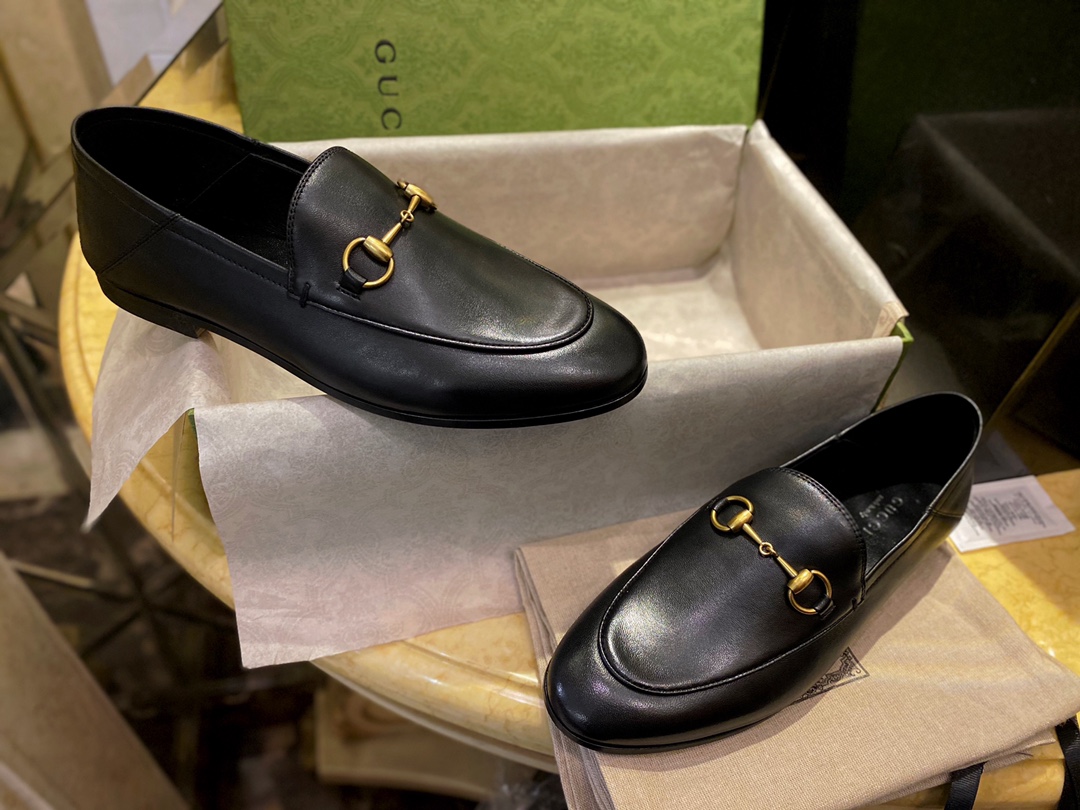 Horsebit Loafer with Low Heel