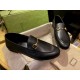 Horsebit Loafer with Low Heel