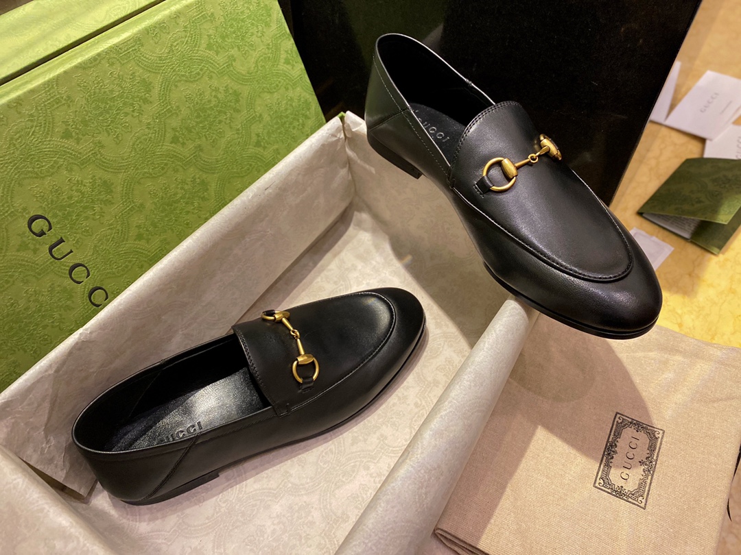 Horsebit Loafer with Low Heel