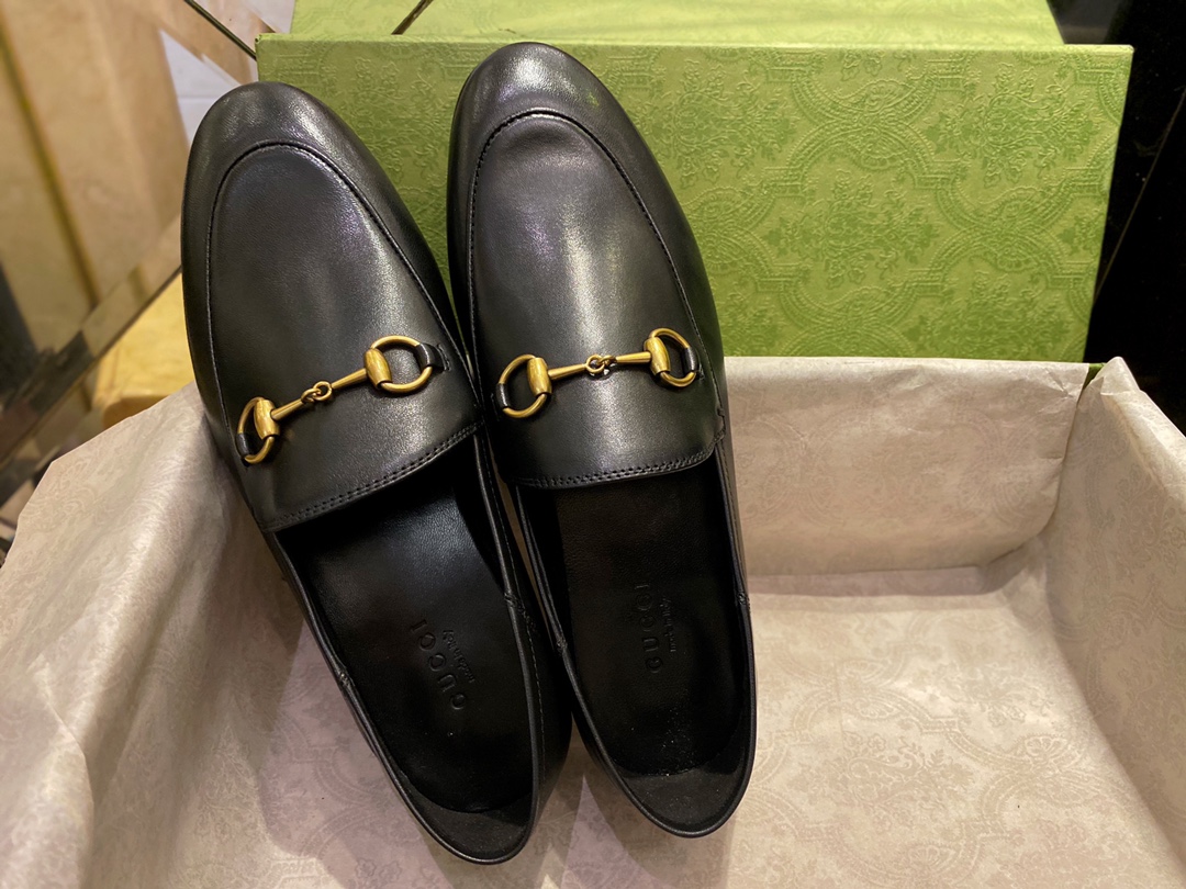 Horsebit Loafer with Low Heel