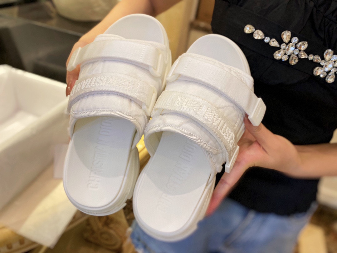 Dad Chunky Sole Slides