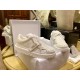 White Dior-ID Seashell Sneakers