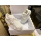 White Dior-ID Seashell Sneakers