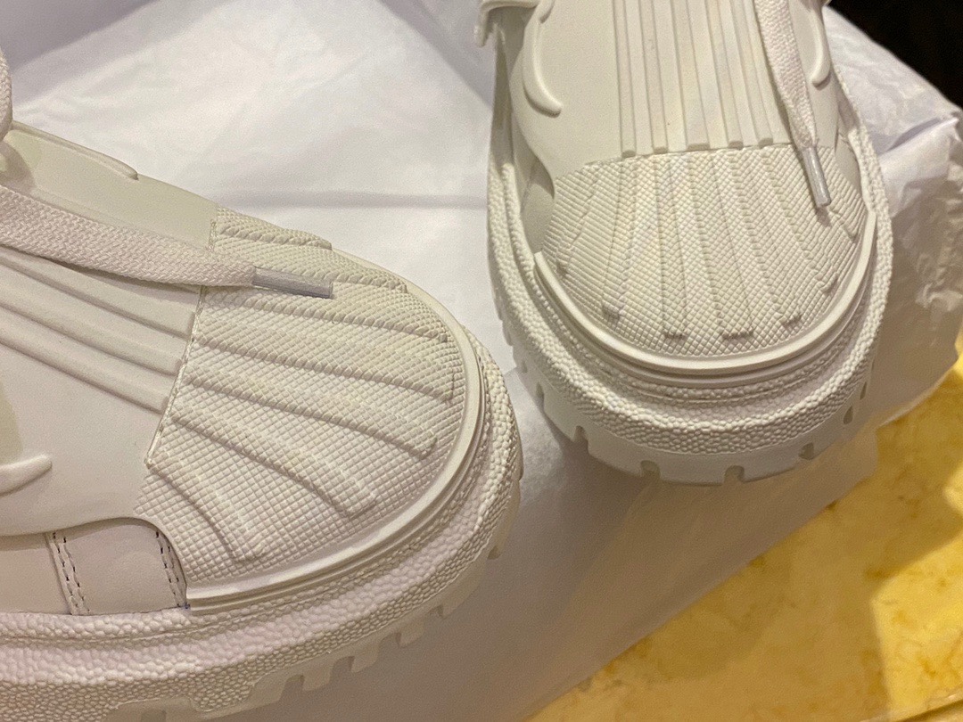 White Dior-ID Seashell Sneakers