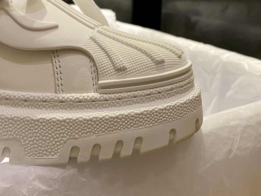 White Dior-ID Seashell Sneakers