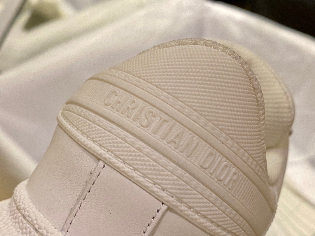 White Dior-ID Seashell Sneakers