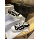 Dior Black Canvas Sneakers with Heel