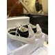 Dior Black Canvas Sneakers with Heel