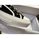 Dior Black Canvas Sneakers with Heel