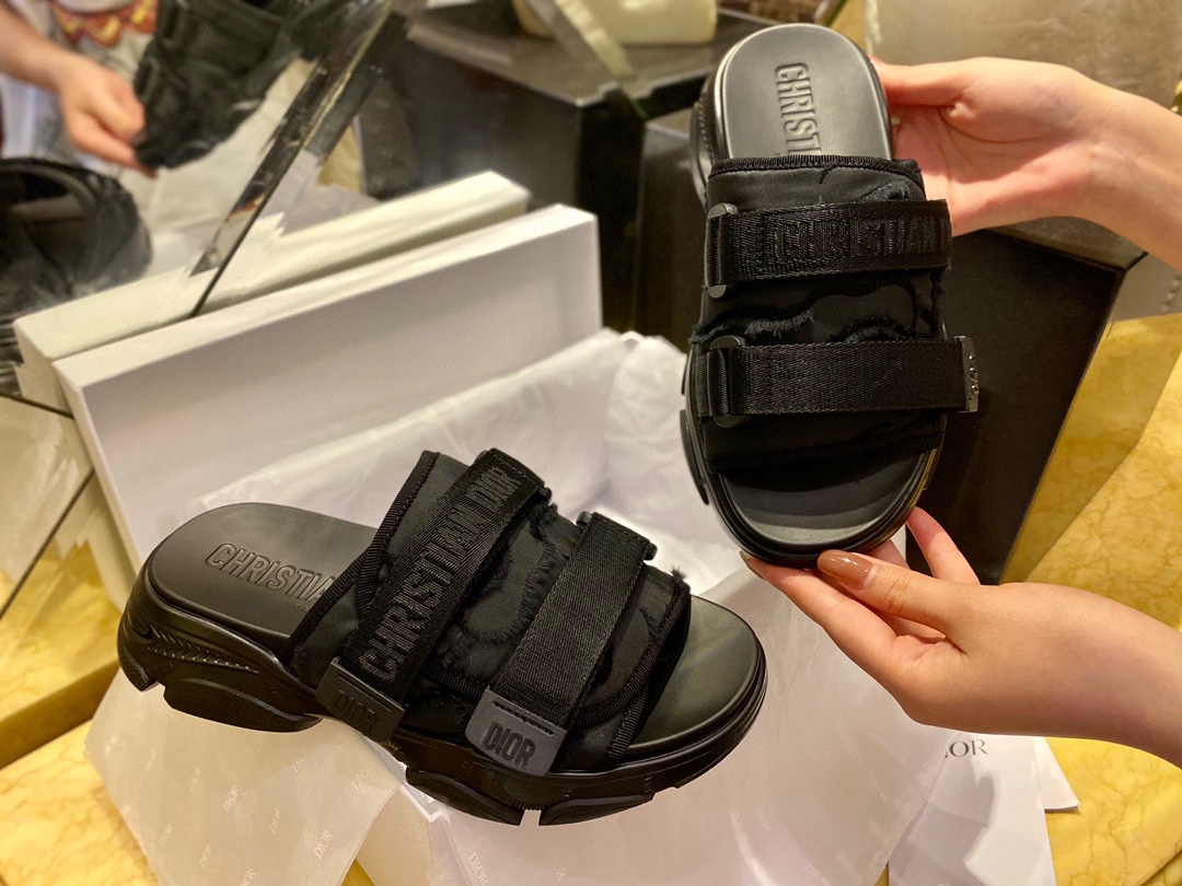 Dad Chunky Sole Slides